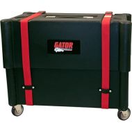 Gator Cases Molded Plastic Guitar Amp Transporter, and Stand, with Caster Wheels; Fits 2x12 Combo Amps (G-ROTO-212)