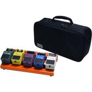 Gator Cases Aluminum Pedal Board with Nylon Padded Carry Bag; Small: 15.75