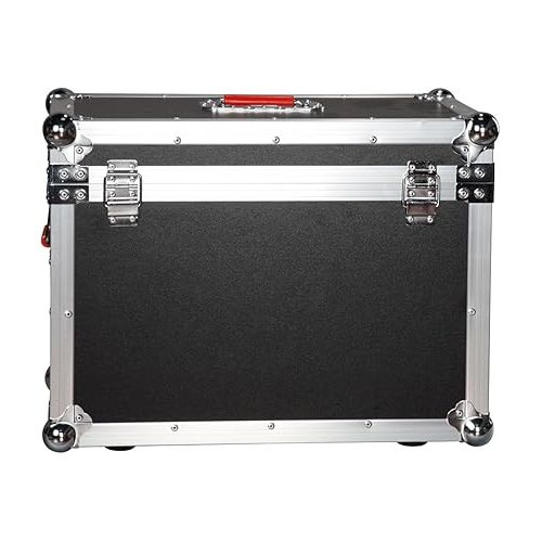  Gator Cases G-TOUR Series ATA Style Road Case for Mini Electric Guitar Amp Heads with Heavy Duty Latches and Spring Loaded Handles; (G-TOURMINIHEAD3),Black