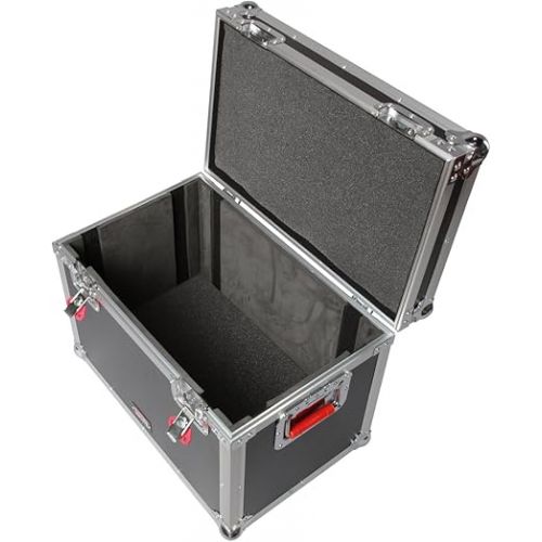  Gator Cases G-TOUR Series ATA Style Road Case for Mini Electric Guitar Amp Heads with Heavy Duty Latches and Spring Loaded Handles; (G-TOURMINIHEAD3),Black