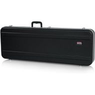 Gator Cases Deluxe ABS Molded Case for Extra Long Electric Guitars,Black
