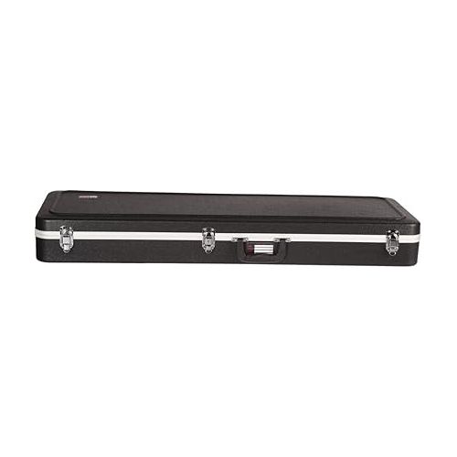  Gator Cases Deluxe ABS Molded Case for Extra Long Electric Guitars,Black