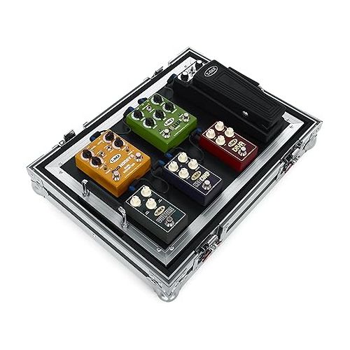  Gator Cases G-TOUR Series Guitar Pedal board with ATA Road Case; Small: 17