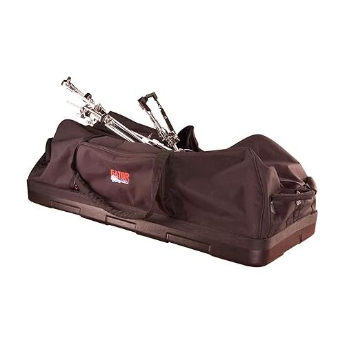  Gator Cases Protechtor Series Drum Set Hardware Carry Bag with Molded Plastic Base; 18