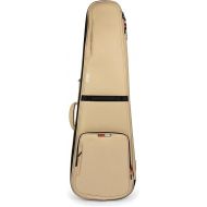 Gator Cases ICON Series Premium Weather Resistant Gig Bag for Bass Guitars with TSA Luggage Lock-Friendly Zipper Pulls; Khaki(G-ICONBASS-KHK)