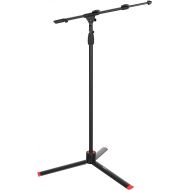 Gator Frameworks ID Series Mic Stand with Easily Adjustable CAM Releases and Boom Arm; (GFW-ID-MIC)