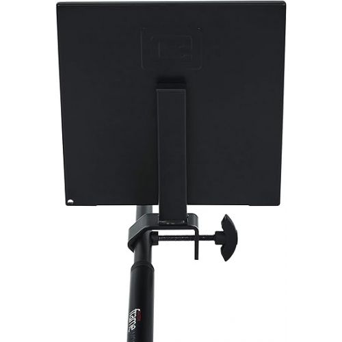  Gator FrameworksCases Microphone Stand Clamp-On Utility Surface Area with 10 Pound Weight Capacity, 9