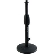 Gator Frameworks Deluxe Desktop Microphone Stand with Adjustable Height (GFW-MIC-0601)