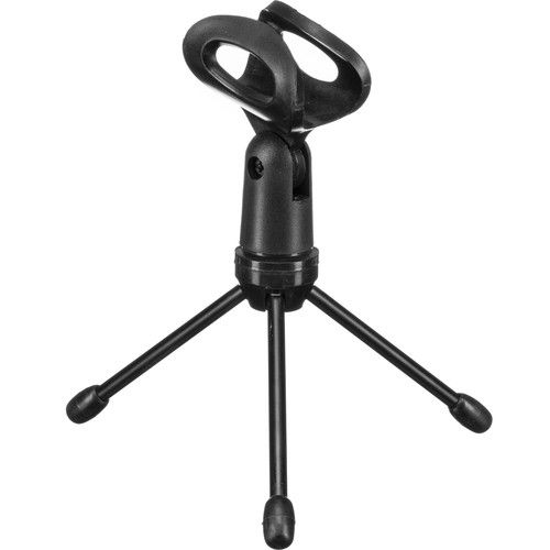  Gator Frameworks Mini Tripod Desktop Stand for Wired Microphones