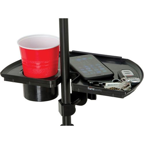  Gator GFW-MICACCTRAY Frameworks Microphone Stand Accessory Tray