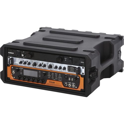  Gator G-PRO-4U-19 4-Space Rotationally Molded Rack Case