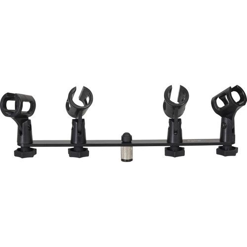  Gator Frameworks Mic Mount Bar for 1-4 Microphones