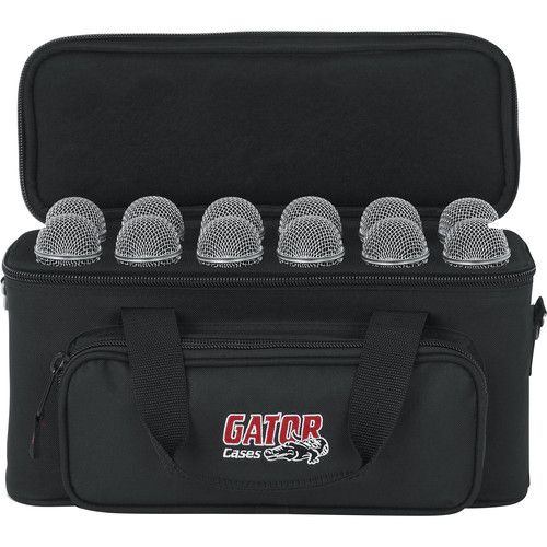  Gator GM-12B 12 Drop Mic Padded Bag - for up to 12 Microphones