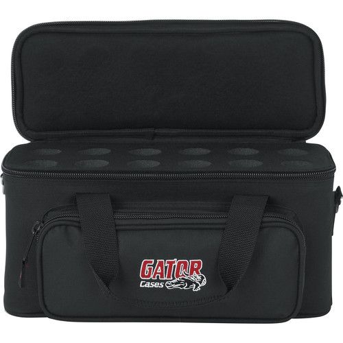  Gator GM-12B 12 Drop Mic Padded Bag - for up to 12 Microphones