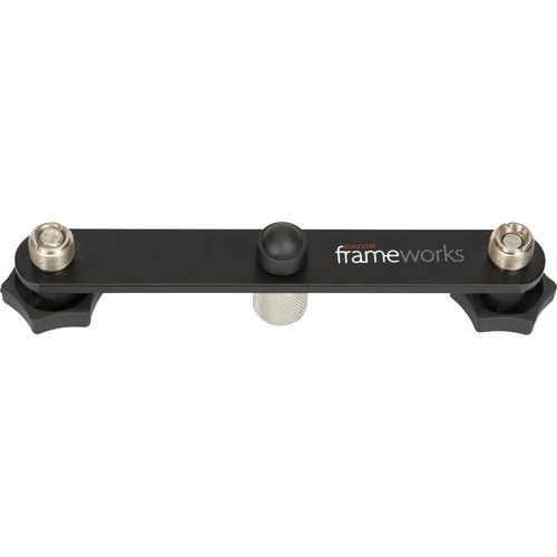  Gator Frameworks Mic Mount Bar for 1-2 Microphones