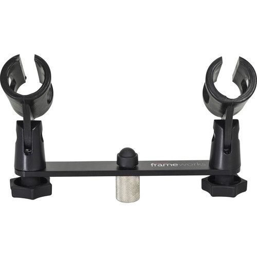  Gator Frameworks Mic Mount Bar for 1-2 Microphones