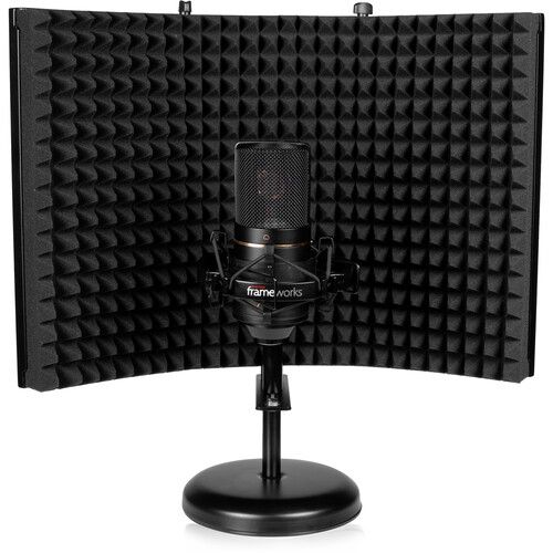  Gator Frameworks Portable Mini Vocal-Booth Isolation Shield