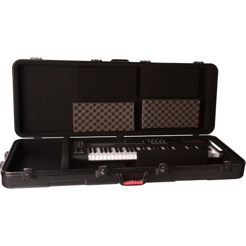  Gator Cases GKPE-76-TSA 76 Note Keyboard Case with wheels TSA Latches