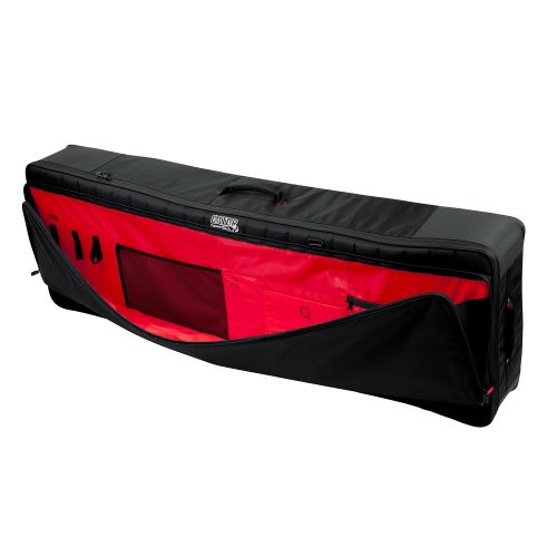  Gator Cases Pro-Go Ultimate Keyboard Gig Bag with Removable Backpack Straps; Fits 88-Note Keyboards (G-PG-88)