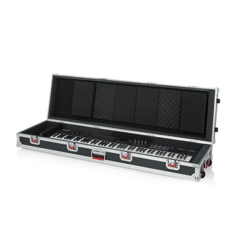  Gator Cases G-TOUR ATA Style Keyboard Case with Heavy Duty Tour Grade Hardware; Fits Slim 88-Note Keyboards (G-TOUR-88V2SL)