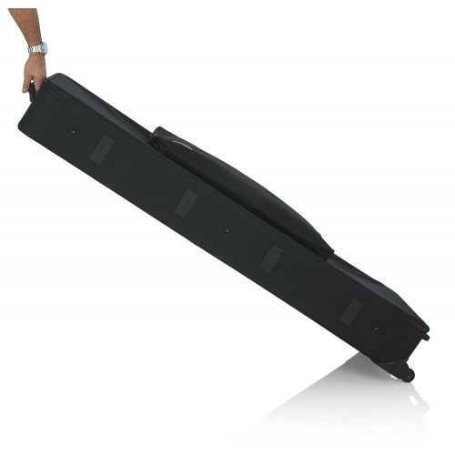  Gator Cases Lightweight Rolling Keyboard Case for 88 Note Keyboards and Electric Pianos (GK-88)