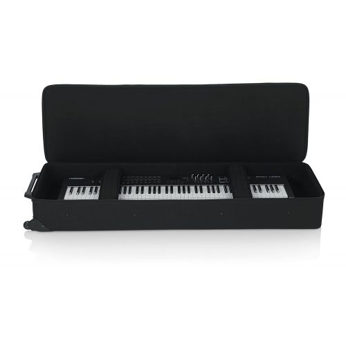  Gator Cases Lightweight Rolling Keyboard Case for 88 Note Keyboards and Electric Pianos (GK-88)