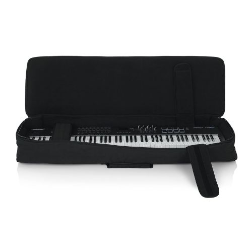  Gator Cases Padded Keyboard Gig Bag; Fits Slim Line 88 Note Keyboards (GKB-88 SLIM)