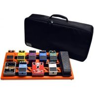 Gator Cases Aluminum Guitar Pedal Board with Carry Bag; Large: 23.75 x 10.66 | Orange (GPB-BAK-OR)