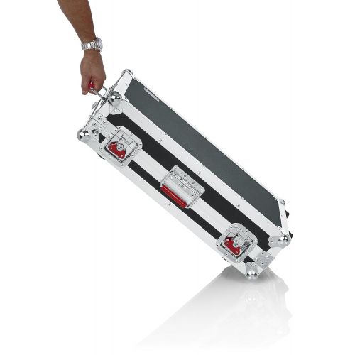  Gator Cases G-TOUR Series Gutiar Pedal board with ATA Road Case, Wheels and Pull Handle; Large: 24 x 11 (G-TOUR PEDALBOARD-LGW)