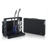 Gator Cases Compact Guitar Stand Case; Holds up to (4) Acoustic or Electric Guitars (GTRSTD4)