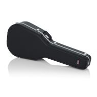 Gator Cases Deluxe Molded Case for Acoustic Guitars; Fits Ovation Style Deep Contour Acoustic Guitars (GC-DEEP BOWL)