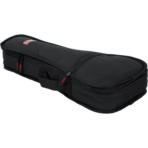  Gator GBE-UKE-CON Soprano Ukulele Gig Bag (Black)