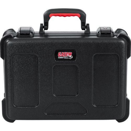  Gator GTSA-MICW6 ATA-Molded Polyethylene Case with Foam Drops for up to 6 Wireless Microphones