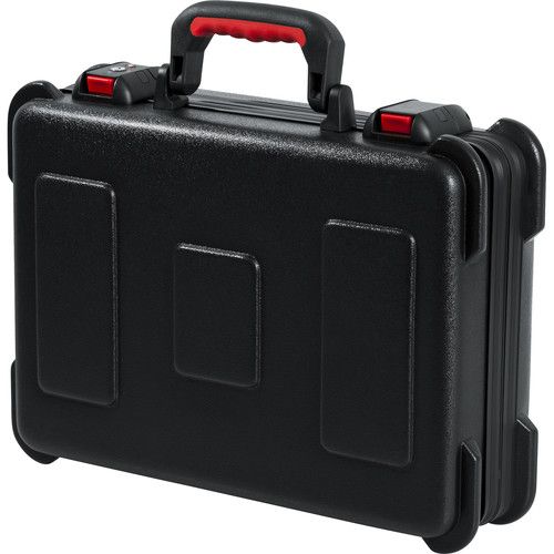  Gator GTSA-MICW6 ATA-Molded Polyethylene Case with Foam Drops for up to 6 Wireless Microphones