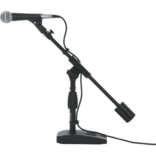  Gator Telescoping Boom Mic Stand for Kick Drum / Amplifier