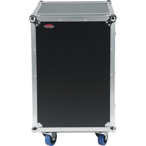  Gator G-Tour 16U Cast Tour Style ATA Flight Rack Case with Casters