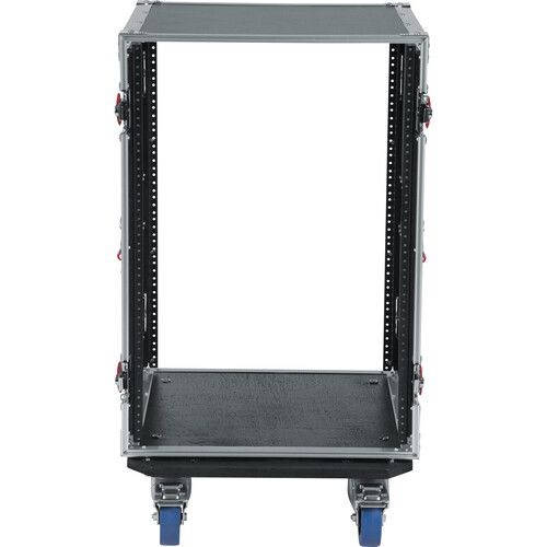  Gator G-Tour 16U Cast Tour Style ATA Flight Rack Case with Casters