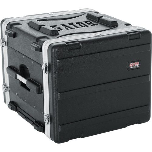  Gator GRR-8L Roller Rack Case (Black, 2-Pack)