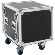 Gator G-Tour 10U Standard Audio Road Rack with Casters