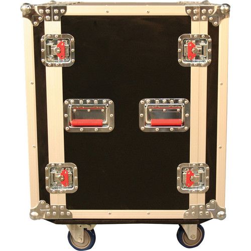  Gator G-TOUR SHK-12-CAST 12 Space Tour Style ATA Shock Rack Case with Casters