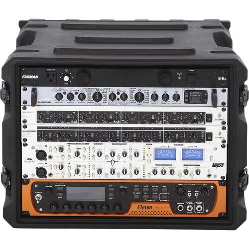  Gator G-PRO-8U-19 8-Space Rotationally Molded Rack Case