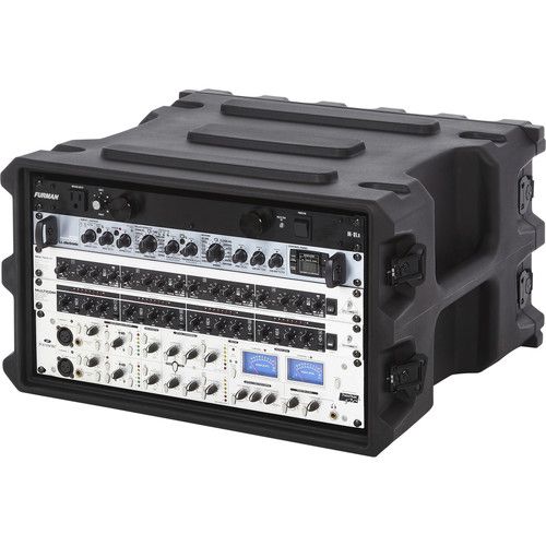  Gator G-PRO-6U-19 6-Space Rotationally Molded Rack Case