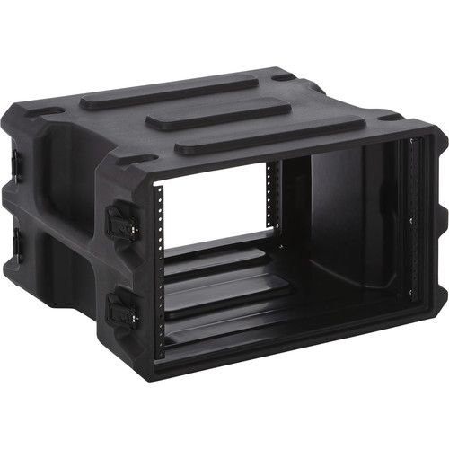  Gator G-PRO-6U-19 6-Space Rotationally Molded Rack Case