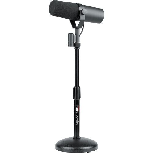  Gator Frameworks Round-Base Desktop Mic Stand