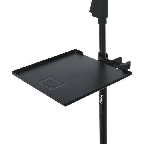  Gator Frameworks Small Microphone-Stand Accessory Shelf (9 x 9