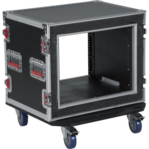  Gator G-TOUR SHK-8-CAST 8 Space Tour Style ATA Shock Rack Case with Casters