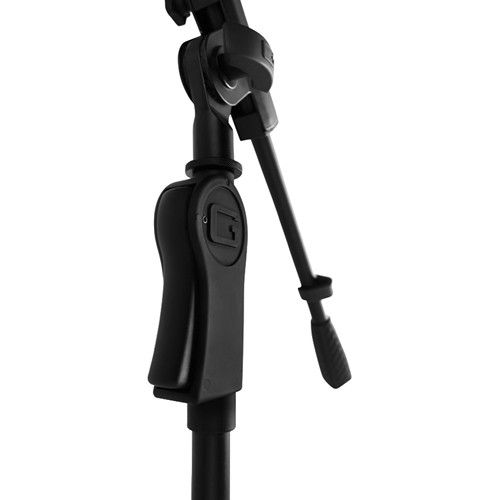  Gator Frameworks Tripod Mic Stand with Deluxe One-Handed Clutch and Telescoping Boom