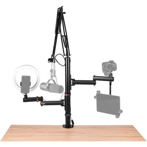  Gator Frameworks ID Series Creator Tree Kit with Light, Mic, Camera Attachments & VESA Mount