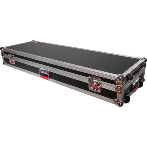  Gator G-Tour ATA Wood Flight Case for Roland Fantom G8 & Similar-Sized Extra Large 88-Note Keyboards (Black)