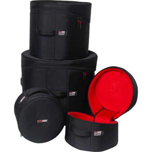  Gator ICON Series Rock Drum Set Bag 4-Pack